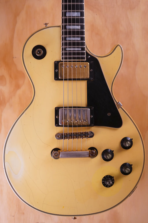 1974 Gibson Les Paul Custom in White, USED - Fair Deal Music