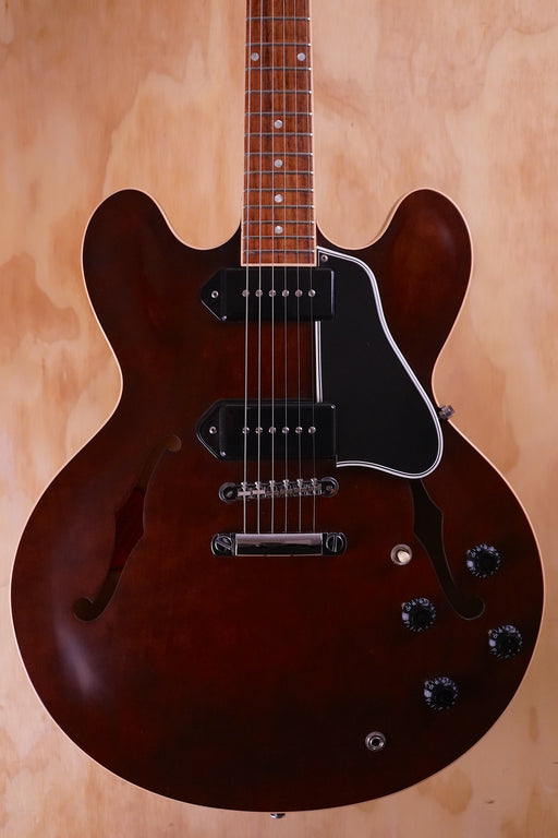 Gibson ES-335 with P90s in Walnut, USED - Fair Deal Music