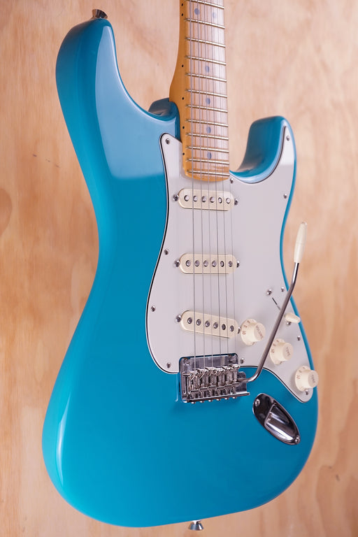 Fender American Professional II Stratocaster in Miami Blue, USED - Fair Deal Music