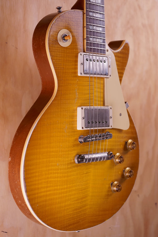 Gibson Les Paul Murphy Lab Ultra Heavy Aged in Lemon Burst, USED - Fair Deal Music