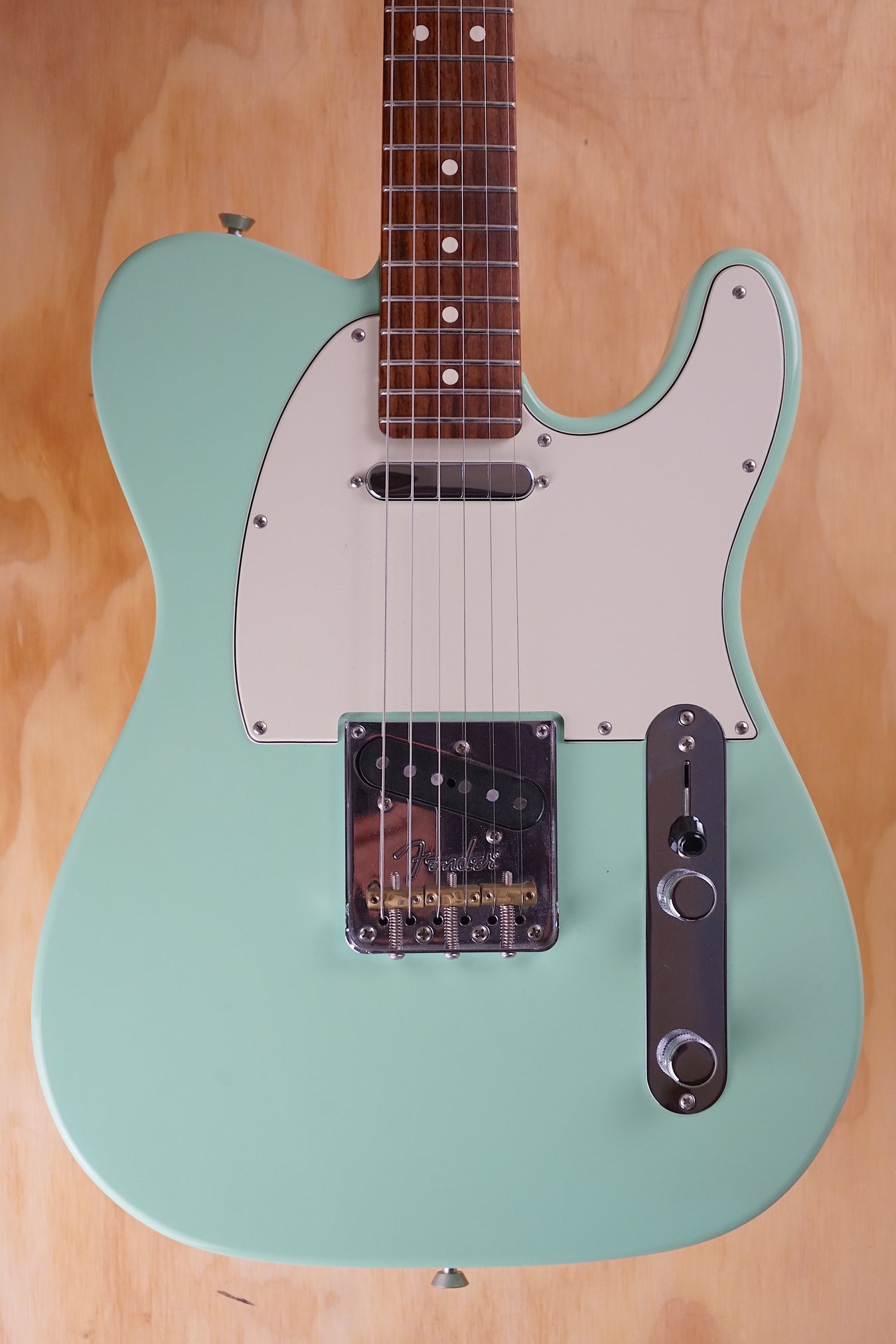 Fender Limited Edition American Professional Telecaster with a Rosewood Neck in Surf Green, (Used) - Fair Deal Music