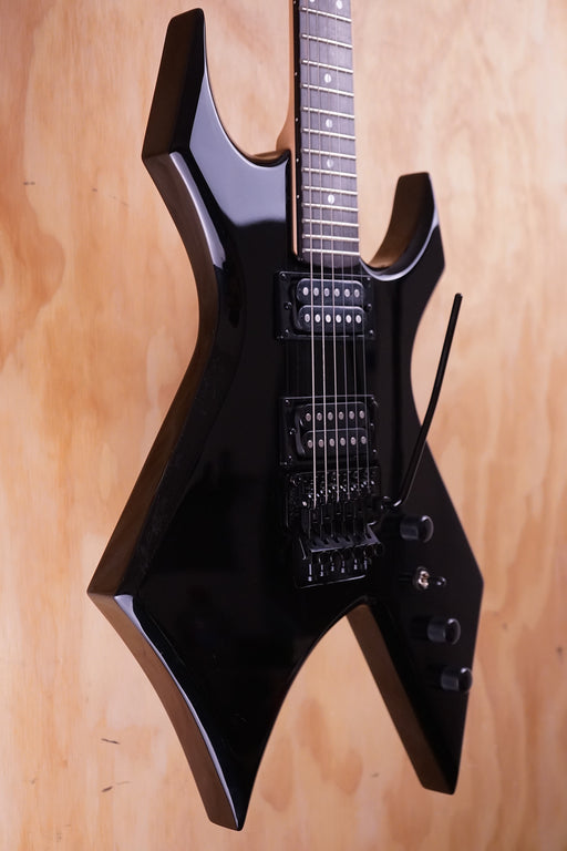 B.C. Rich Stranger Things Eddie’s Inspired Limited-Edition NJ Warlock in Black, (Used) - Fair Deal Music