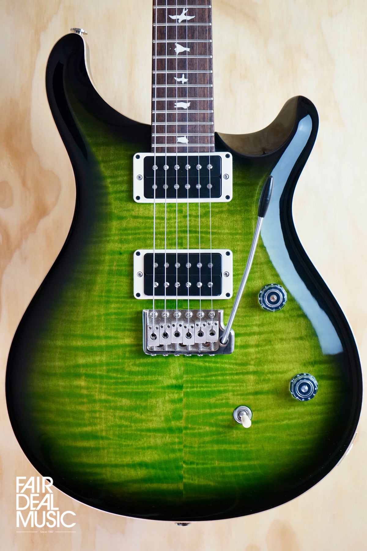 PRS Limited Edition CE 24, Eriza Verde Smokewrap Burst — Fair Deal 