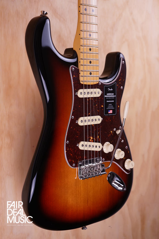 Fender American Professional II Stratocaster in 3-Colour Sunburst B-Stock - Fair Deal Music
