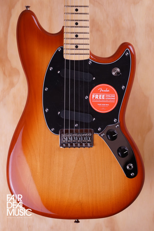 Fender Player Mustang in Sienna Sunburst MN, Ex Display - Fair Deal Music