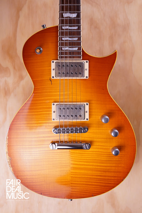 ESP Eclipse in Aged Honey Burst (Bare Knuckle Aftermath pickups), USED - Fair Deal Music