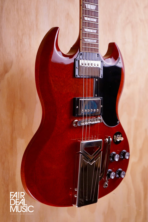 Gibson 61 SG Sideways Tremolo Cherry, USED - Fair Deal Music