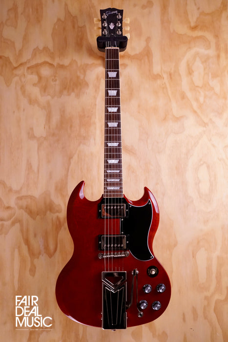 Gibson 61 SG Sideways Tremolo Cherry, USED - Fair Deal Music