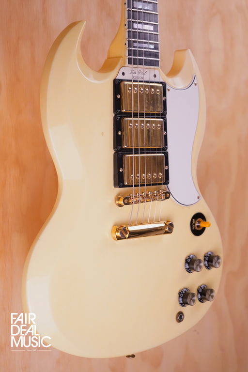 Gibson Les Paul '61 SG Custom 3 Pickup in White, USED - Fair Deal Music