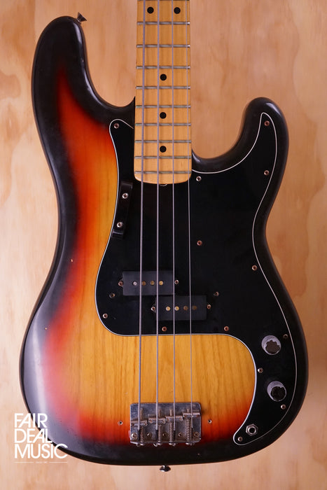 1978 Fender Precision Bass in Sunburst, USED - Fair Deal Music