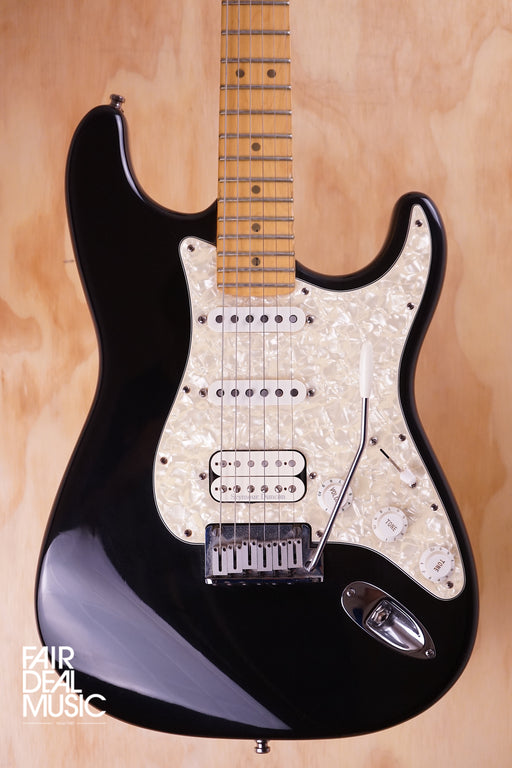 Fender U.S. Lone Star Strat MN BLK HSS, USED - Fair Deal Music