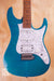 Ibanez AZ2204F in Transparent Aqua Blue, USED - Fair Deal Music