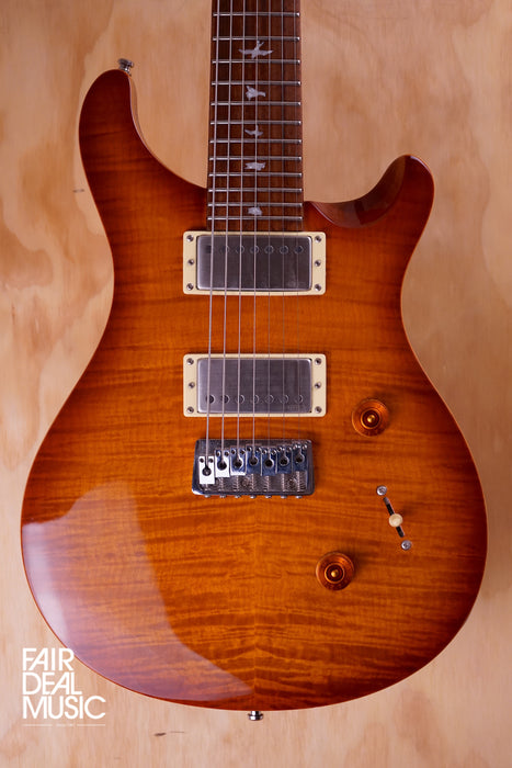 PRS SE Custom 24 7-String in Vintage Sunburst EMG's, USED - Fair Deal Music