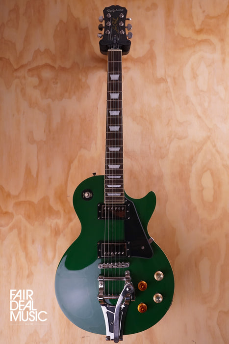 Epiphone 2015 Joe Bonamassa Les Paul in Inverness Green, USED - Fair Deal Music