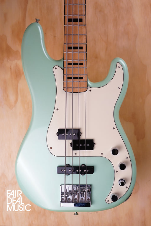 Fender FSR Deluxe Precision PJ Bass in Metallic Sea Green, USED - Fair Deal Music