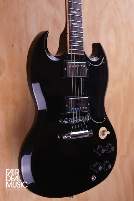 2011 Gibson SG Angus Young Signature in Thunderstruck Black, USED - Fair Deal Music