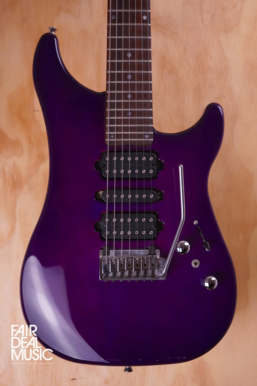 Vigier Excalibur Supra 7-String in Clear Purple, USED - Fair Deal Music