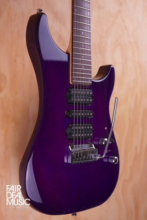 Vigier Excalibur Supra 7-String in Clear Purple, USED - Fair Deal Music