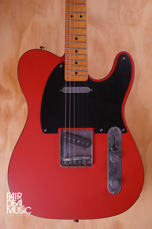 Squier 40th Anniversary Telecaster Vintage Edition in Satin Dakota Red, USED - Fair Deal Music