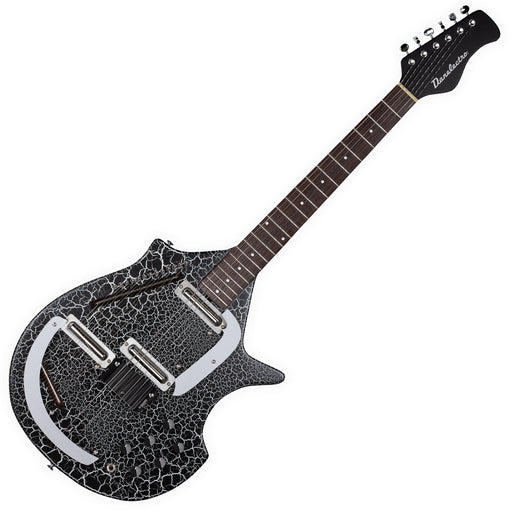 Danelectro Sitar ~ Black Crackle - Fair Deal Music