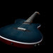 Godin A6 Ultra Electric Guitar ~ Denim Blue Flame - Fair Deal Music