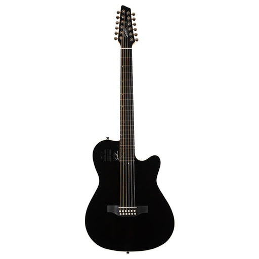 Godin A12 12 String Electric Guitar ~ Black HG - Fair Deal Music