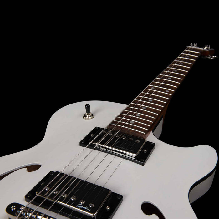 Godin Montreal Premiere HT Semi-Acoustic Guitar ~ Trans White - Fair Deal Music