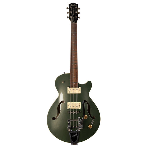 Godin Montreal Premiere LTD Semi-Acoustic Guitar ~ Desert Green with Bigsby and Bag - Fair Deal Music