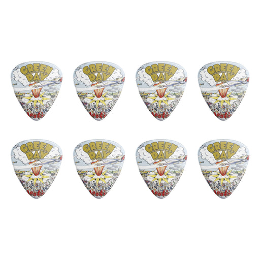 Green Day Dookie Double Sided Guitar Picks, Set of 8 - Fair Deal Music