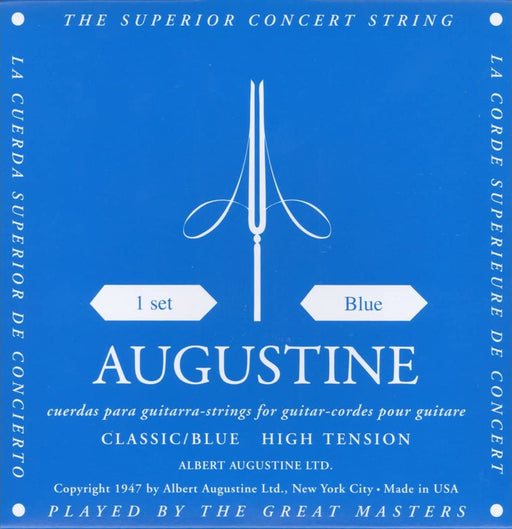 Augustine Classic Blue High Tension classical string - Fair Deal Music