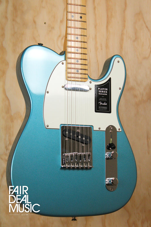 Fender Player Telecaster MN, Tidepool Blue, Ex Display - Fair Deal Music