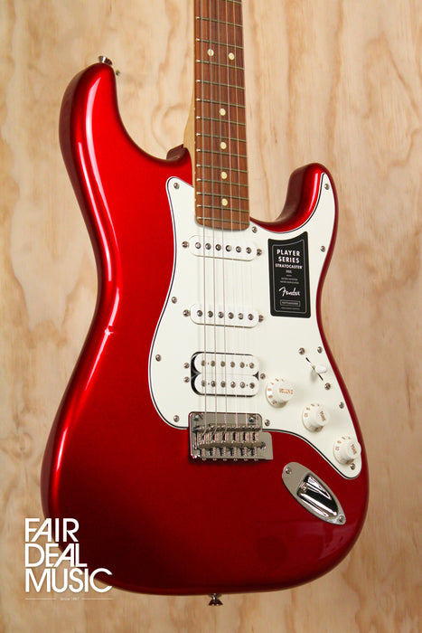 Fender Player Stratocaster HSS, Candy Apple Red, Ex Display - Fair Deal Music