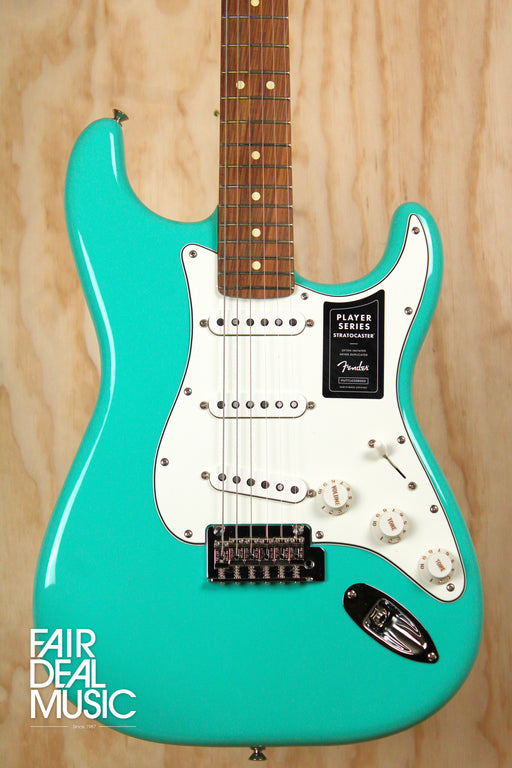 Fender Player Stratocaster, Sea Foam Green, Ex Display - Fair Deal Music