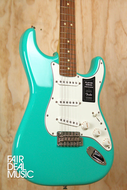 Fender Player Stratocaster, Sea Foam Green, Ex Display - Fair Deal Music