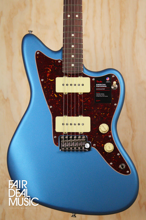 Fender American Performer Jazzmaster, Lake Placid Blue, Ex Display - Fair Deal Music