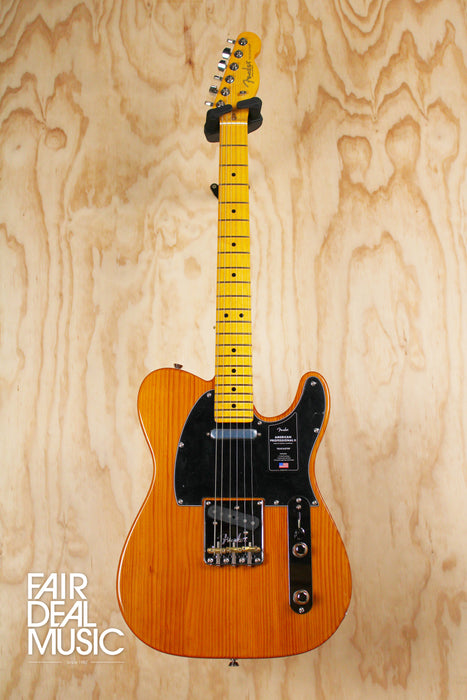 Fender American Professional II Telecaster MN, Roasted Pine, Ex Display - Fair Deal Music