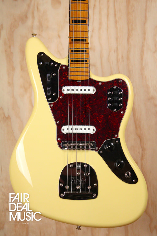 Fender Vintera II '70s Jaguar, Vintage White, Ex Display - Fair Deal Music