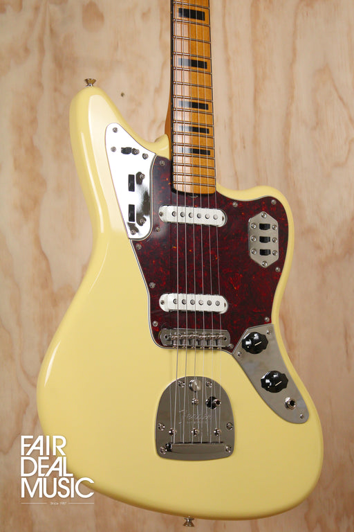 Fender Vintera II '70s Jaguar, Vintage White, Ex Display - Fair Deal Music