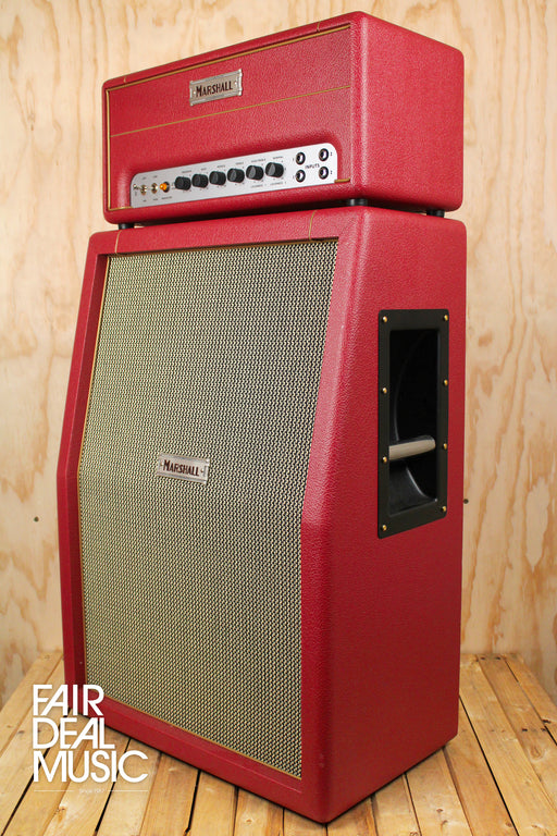 Marshall Limited Edition ST20 Studio JTM 20W Head With Matching 2x12 Cab, Red - Fair Deal Music