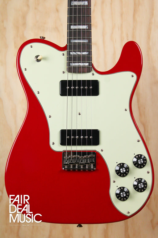 Fender Chris Shiflett Cleaver Telecaster Deluxe in Dakota Red, Ex-Display - Fair Deal Music