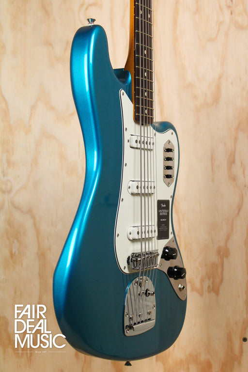 Fender Vintera II ‘60s Bass VI in Lake Placid Blue, Ex Display - Fair Deal Music