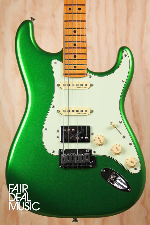 Fender Player Plus Stratocaster HSS Pau Ferro, Cosmic Jade, Ex Display - Fair Deal Music