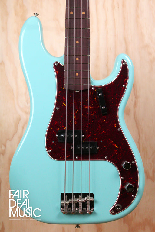 Fender American Vintage II 1960 Precision Bass, Daphne Blue, Ex Display - Fair Deal Music