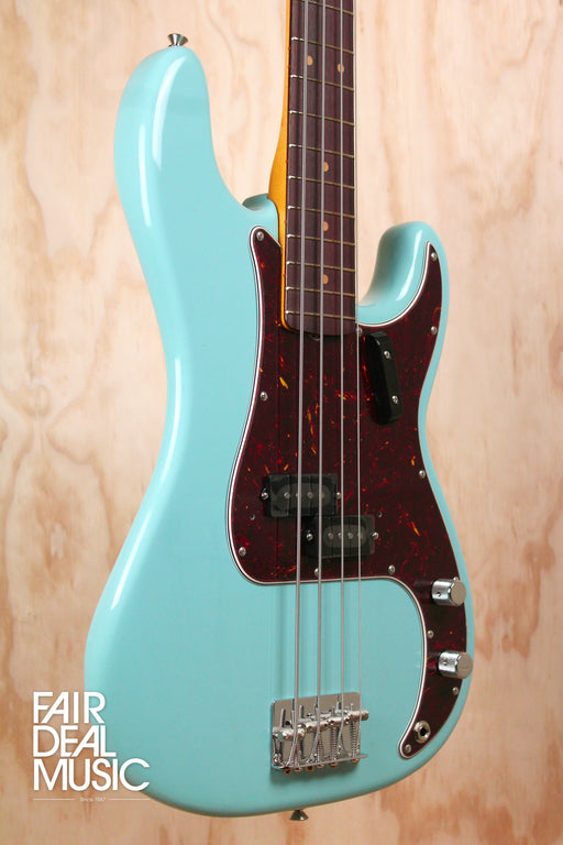 Fender American Vintage II 1960 Precision Bass, Daphne Blue, Ex Display - Fair Deal Music