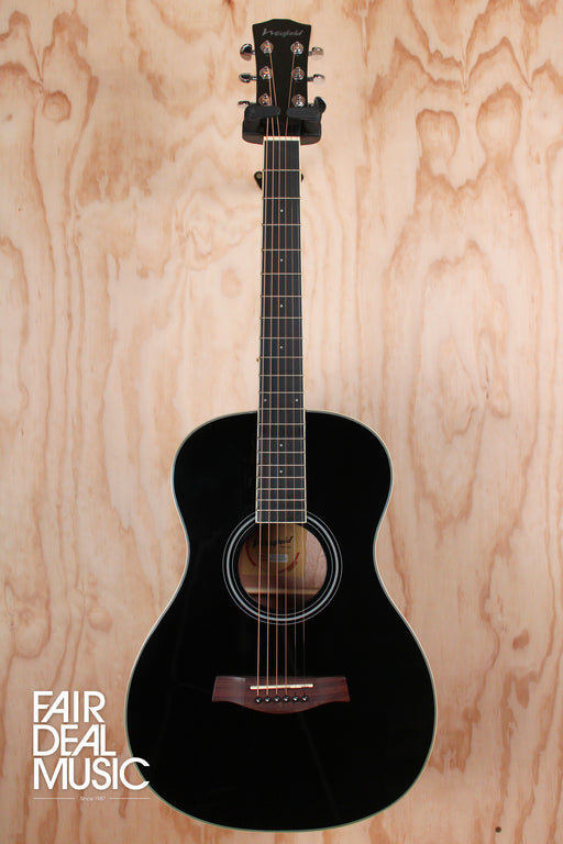 Westfield Performer Series Parlour Acoustic Guitar in Black - Fair Deal Music