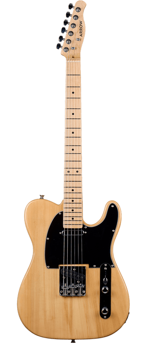 Arrow Telico 11 Electric Guitar, Natural - Fair Deal Music