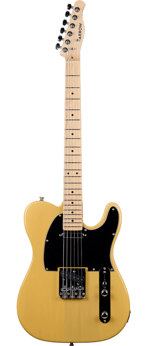 Arrow Telico 11 Electric Guitar, Peanut Butter - Fair Deal Music