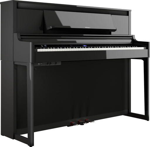 Roland LX-6-PE Digital Upright Piano Polished Ebony [Refurbished by Roland] - Fair Deal Music