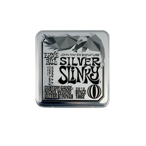 Ernie Ball John Mayer Silver Slinky 10.5-47, 3-Pack Tin - Fair Deal Music