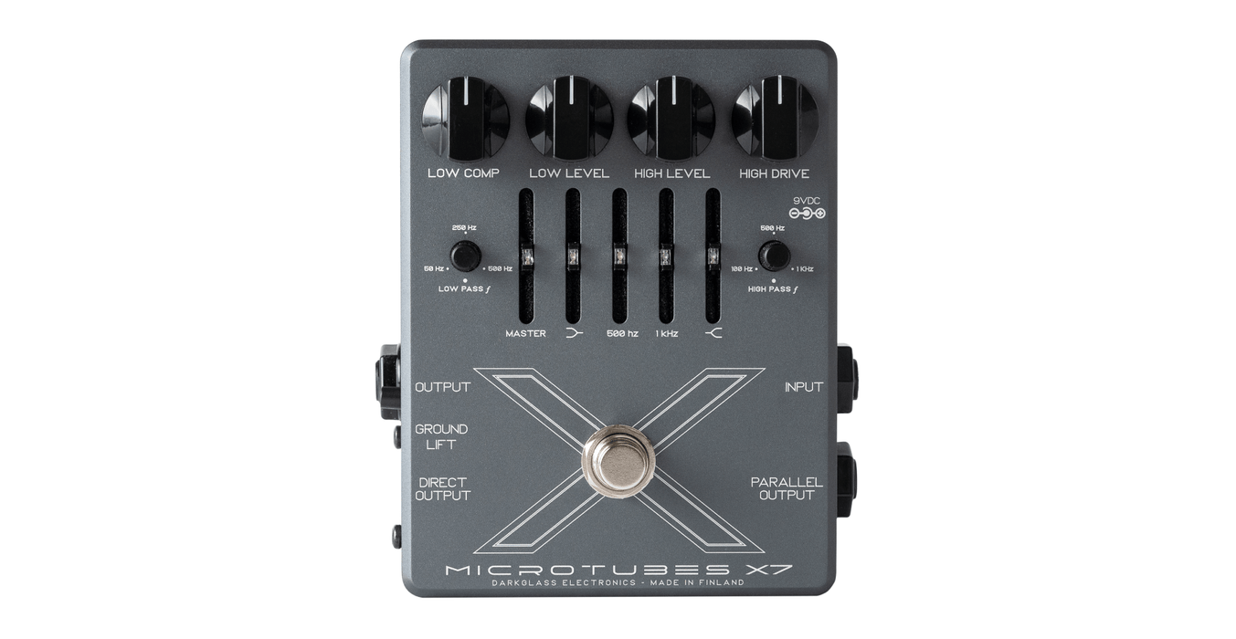 Darkglass Microtubes X7 Bass Distortion Pedal - Fair Deal Music